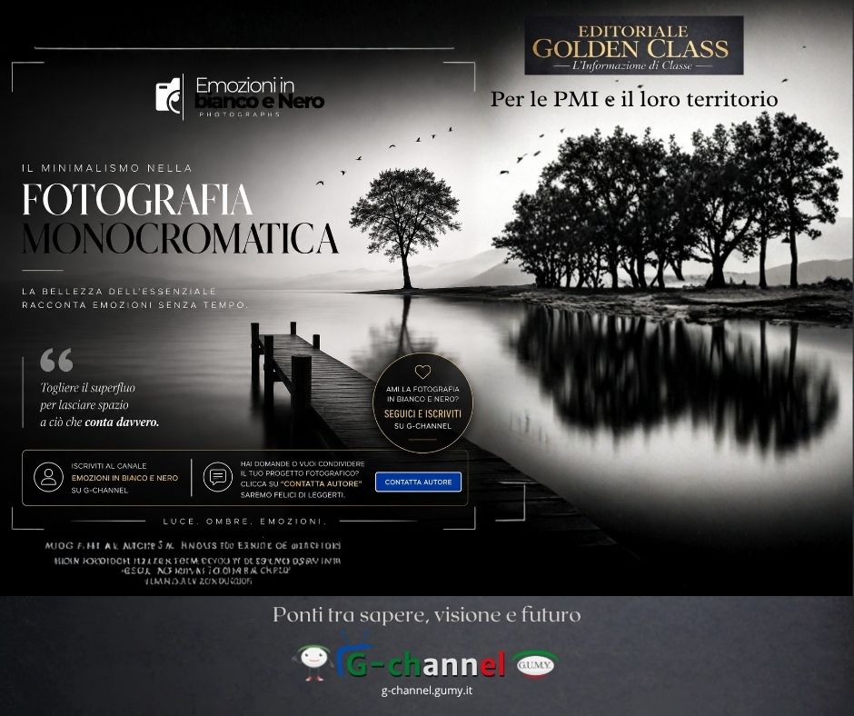 Il minimalismo nella fotografia monocromatica